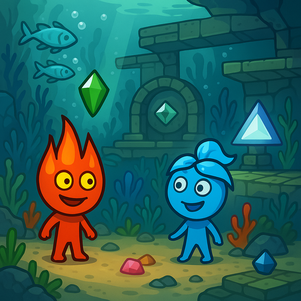 Fireboy & Watergirl 4: Crystal Temple Chronicles